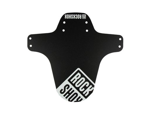 🚴‍♂️ Guardabarros RockShox 🛡️ Protección fiable para tu suspensión y tus rutas. Color Negro/Blanco