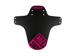 🚴‍♂️ Guardabarros RockShox 🛡️ Protección fiable para tu suspensión y tus rutas. Color Negro/Magenta