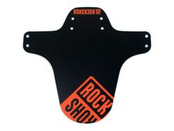 🚴‍♂️ Guardabarros RockShox 🛡️ Protección fiable para tu suspensión y tus rutas. Color Negro/Rojo Fuego