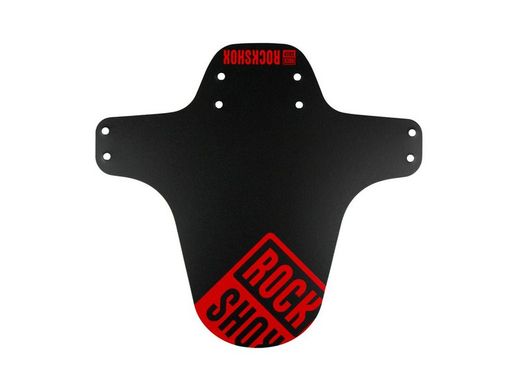 🚴‍♂️ Guardabarros RockShox 🛡️ Protección fiable para tu suspensión y tus rutas. Color Negro/Rojo Oxido