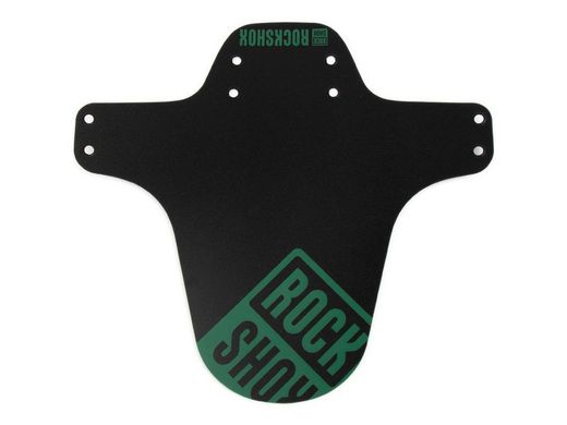 🚴‍♂️ Guardabarros RockShox 🛡️ Protección fiable para tu suspensión y tus rutas. Color Negro/Verde Forestal