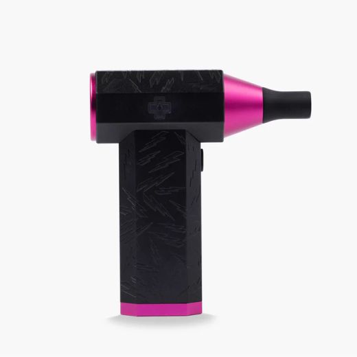 Secador Muc-Off Blow It USB 🔌 Aluminio Negro/Rosa 🖤💖 | Secado Rápido y Eficiente para Tu Bici