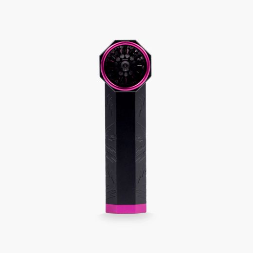 Secador Muc-Off Blow It USB 🔌 Aluminio Negro/Rosa 🖤💖 | Secado Rápido y Eficiente para Tu Bici