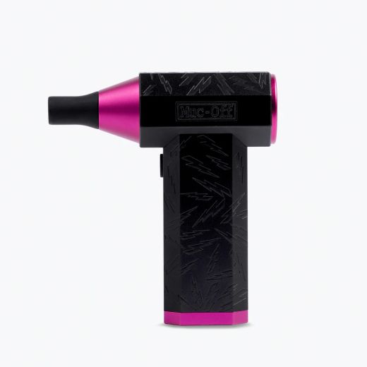 Secador Muc-Off Blow It USB 🔌 Aluminio Negro/Rosa 🖤💖 | Secado Rápido y Eficiente para Tu Bici