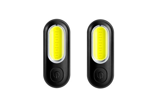 Set Pilotos Led Trasero-Delantero Raiders .Carga Usb.Ce 75 Lumens