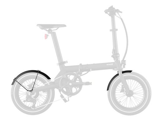 Set de Guardabarros para Bicicletas Eovolt: kit guardabarros 16"""