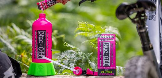 Set Limpiador para Bicicleta Muc-Off Punk Powder (4 Unidades) | Limpieza ecológica, potente y sin plástico