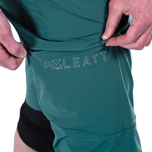 🩳 Short Leatt MTB Trail 2.0 Teal 🌄🚴‍♂️  Rendimiento, Estilo y Comodidad para Ciclistas de Montaña