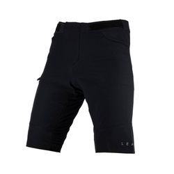 🩳 Short Leatt MTB Trail 2.0 Negro 🚵‍♂️💨 Comodidad y Rendimiento para Ciclistas de Montaña