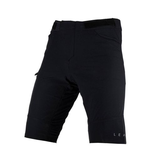 🩳 Short Leatt MTB Trail 2.0 Negro 🚵‍♂️💨 Comodidad y Rendimiento para Ciclistas de Montaña