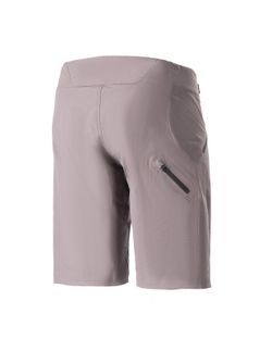 🩳🚵‍♀️ Pantalón Corto Alpinestars Stella Drop Algorithm W Gris Sparrow – Rendimiento Técnico para MTB Mujer 🌿✨