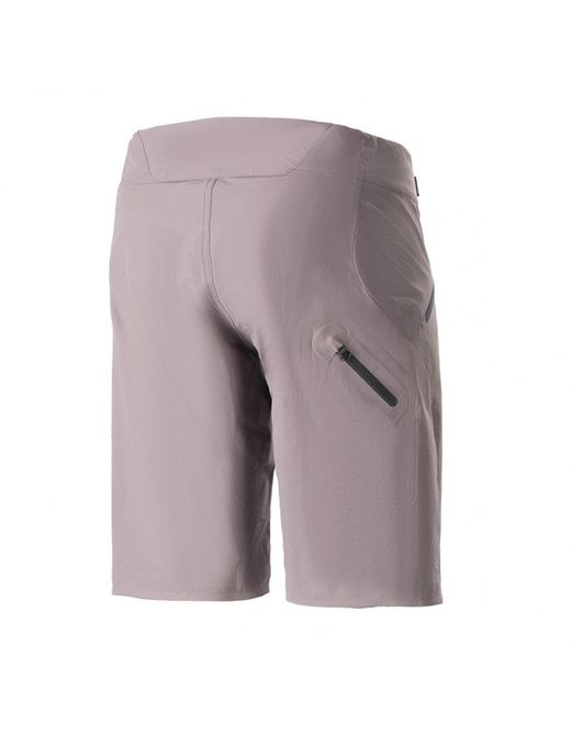 🩳🚵‍♀️ Pantalón Corto Alpinestars Stella Drop Algorithm W Gris Sparrow – Rendimiento Técnico para MTB Mujer 🌿✨