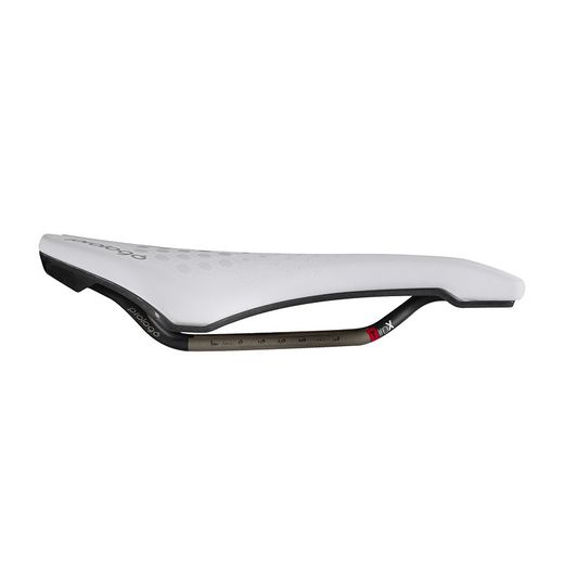 🚴‍♂️ Sillín Prologo Dimension-Tri Nack 143 Blanco/Plata Máximo Confort, Ligereza y Rendimiento para Triatlón