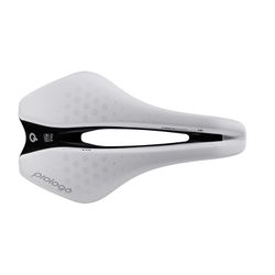 🚴‍♂️ Sillín Prologo Dimension-Tri Tirox 143 Blanco/Plata Confort, Rendimiento y Estilo Profesional