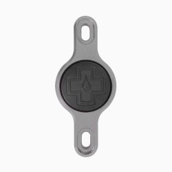 Soporte Muc-Off Secure Tag V2 Plata para Localizador Apple AirTag 🚴‍♂️🔒 | Portabidón Seguro y Resistente