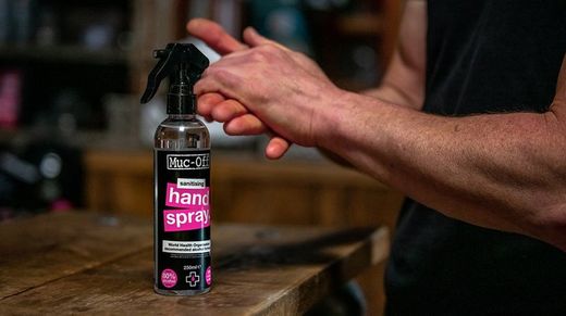 Spray Manos Muc-Off Antibacteria Desinfectante 250ml