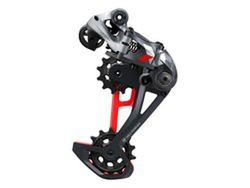 🔴⚡ Cambio SRAM X01 Eagle 12v Lunar Red Max 52D  🚴‍♂️ Precisión, potencia y estilo extremo en cada cambio