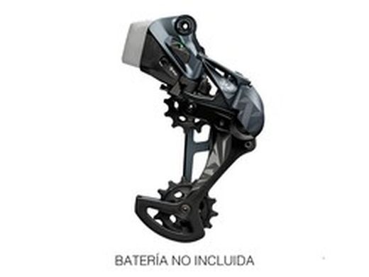 ⚡🖤 Cambio SRAM XX1 Eagle AXS 12v Gris Luna  🟢 Tecnología inalámbrica avanzada para MTB de alto rendimiento