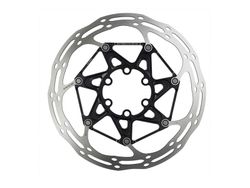 🔥 Disco de Freno SRAM Centerline 2 Piezas 160mm 6T Black (Biselado) – Potencia de Frenado y Precisión para tu MTB 🚴‍♂️🖤