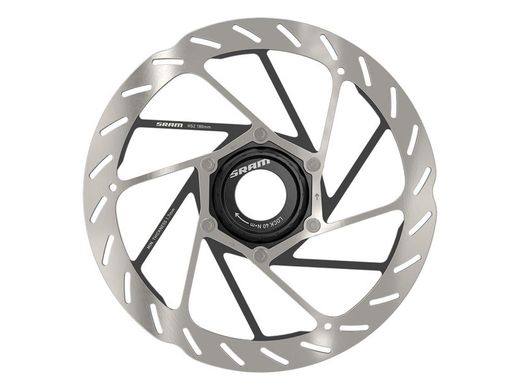 Disco de Freno SRAM HS2 180mm Centerlock (Biselado) – Potencia, control y resistencia térmica superior