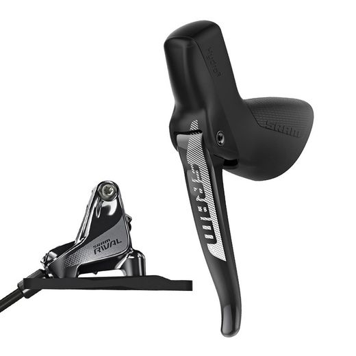 Doblemando Rival1 Hdr Izq Del Flat Mount Freno Y Mando Tija
