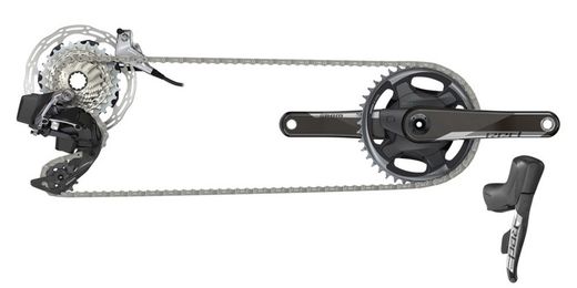 Grupo Electrónico SRAM RED eTap AXS 2x (Freno de Llanta) | Precisión electrónica y estilo clásico para los más exigentes