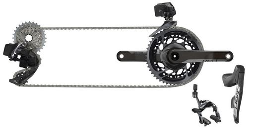 Grupo Sram Red E-Tap Axs 2x Grupo Hidro Flat Mount 6b 2p
