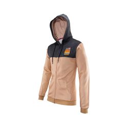 Sudadera Leatt con Capucha y Cremallera Premium Desert | Comodidad y Estilo para Deportistas
