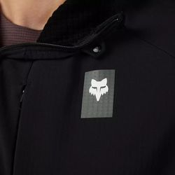 ❄️🖤 Sudadera Fox Defend Thermal con Capucha – Negro 🚴‍♀️🔥