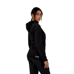 ❄️🖤 Sudadera Fox Defend Thermal con Capucha – Mujer 🚴‍♀️🔥