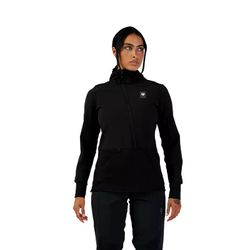 ❄️🖤 Sudadera Fox Defend Thermal con Capucha – Mujer 🚴‍♀️🔥