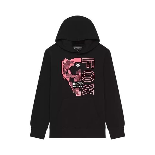 Sudadera Fox con Capucha Juvenil Image – Estilo y Comodidad para Jóvenes Riders 🏁 Negra