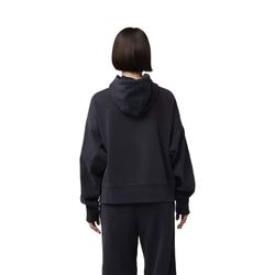 Sudadera Fox con Capucha Wordmark Oversized – Mujer 🦊🏁 Negra