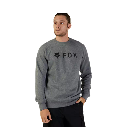 Sudadera fox de cuello redondo Absolute gris