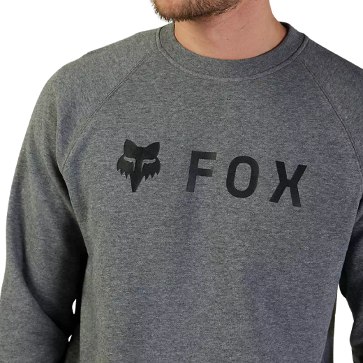 Sudadera fox de cuello redondo Absolute gris