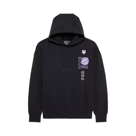 Sudadera Fox Oversized con Capucha Image Phantom 🦊🖤 | Comodidad y Estilo Urbano