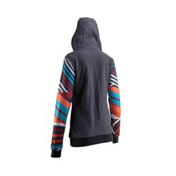Sudadera Leatt con Capucha y Cremallera Premium Mujer Stripes | Comodidad y Estilo para Mujeres Deportistas