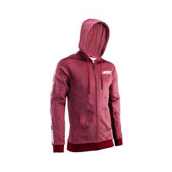 Sudadera Leatt con Capucha y Cremallera Premium Ruby | Comodidad, Estilo y Rendimiento