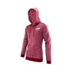 Sudadera Leatt con Capucha y Cremallera Premium Ruby | Comodidad, Estilo y Rendimiento