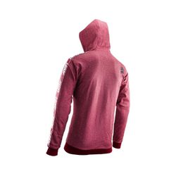 Sudadera Leatt con Capucha y Cremallera Premium Ruby | Comodidad, Estilo y Rendimiento