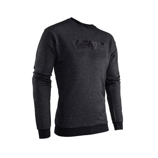 Sudadera Leatt Premium Negra | Comodidad, Estilo y Rendimiento para Deportistas