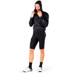 🌬️🚴‍♂️ Sudadera Técnica Nalini WIND SWEAT SHIRT – Con Capucha y Cortaviento Delantera para Commuting 🔥🌆