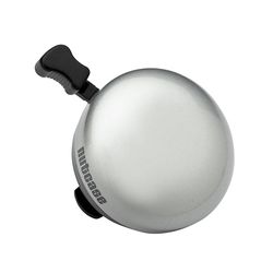 Timbre Nutcase Para Bicicleta Silver | Sonido claro con estilo elegante