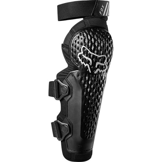 🛡️🔥 Rodillera / Espinillera Fox Moto Titan Race CE – Negra 🏍️⚡