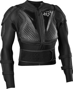 🔥 Chaqueta Fox Titan Sport Negra | Protección Total y Máximo Confort
