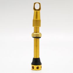 Válvula Nube Tubeless 45mm Dorada – Presta | Elegancia y alto rendimiento en cada rodada
