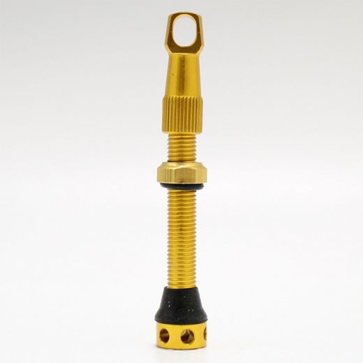 Válvula Nube Tubeless 45mm Dorada – Presta | Elegancia y alto rendimiento en cada rodada