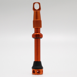 Válvula Nube Tubeless 45mm Naranja – Válvula Presta con estilo y rendimiento-