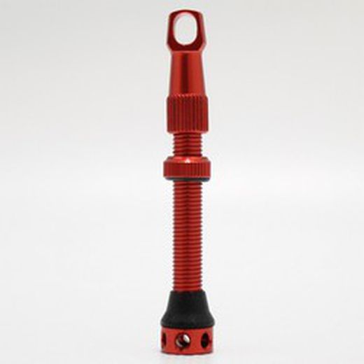 Válvula Nube Tubeless 45mm Roja – Rendimiento con pasión y estilo