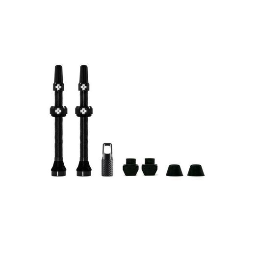 Valvulas Muc-Off Aluminio Tubeless 60 Mm Negro